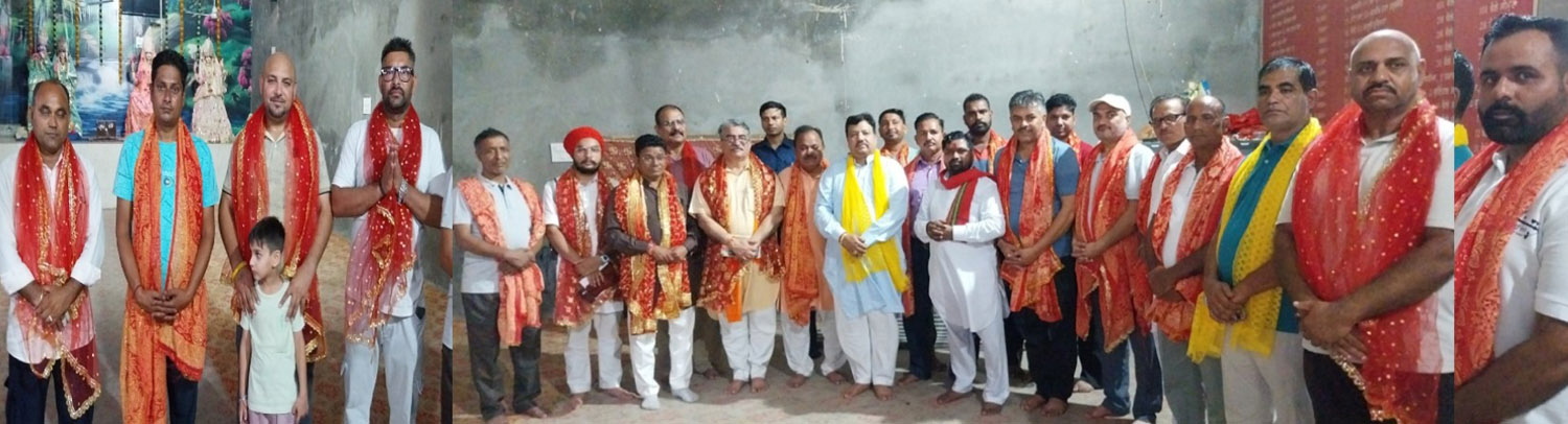Appeal to bring Jyot from the holy religious place of Maharishi Bhagwan Valmiki Ji.